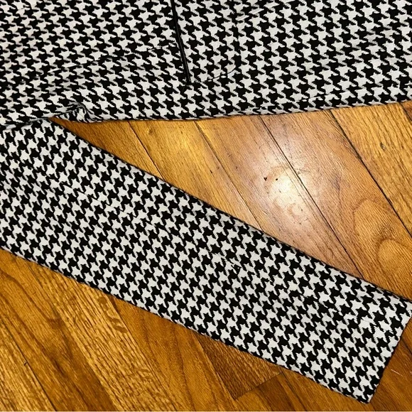 Tahari Womens Houndstooth Fitted Blazer Jacket - Picture 3 of 6